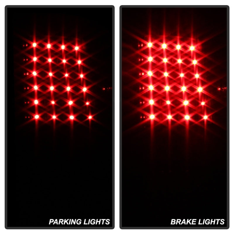 SPYDER Xtune Toyota Tundra 07-13 LED Tail Lights Black ALT-ON-TTU07-LED-BK 5013200