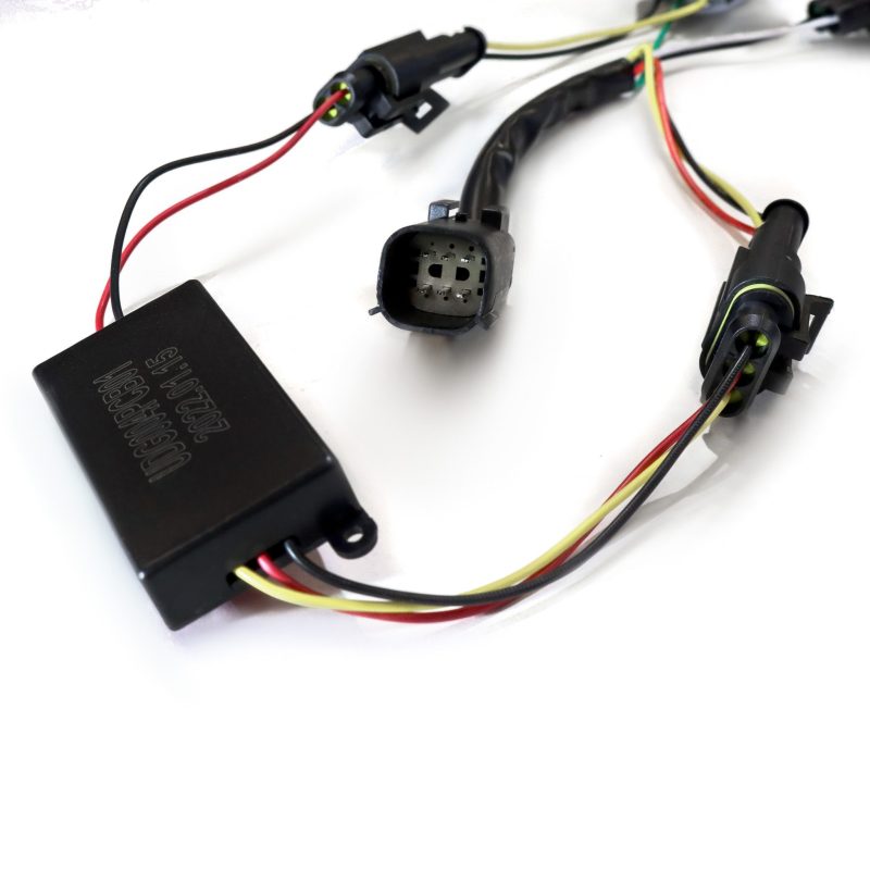 AlphaRex 19-22 Dodge Ram 2500/3500 Stock LED Tail Light to AlphaRex Tail Light Converters - Pair 640013 *Discontinued