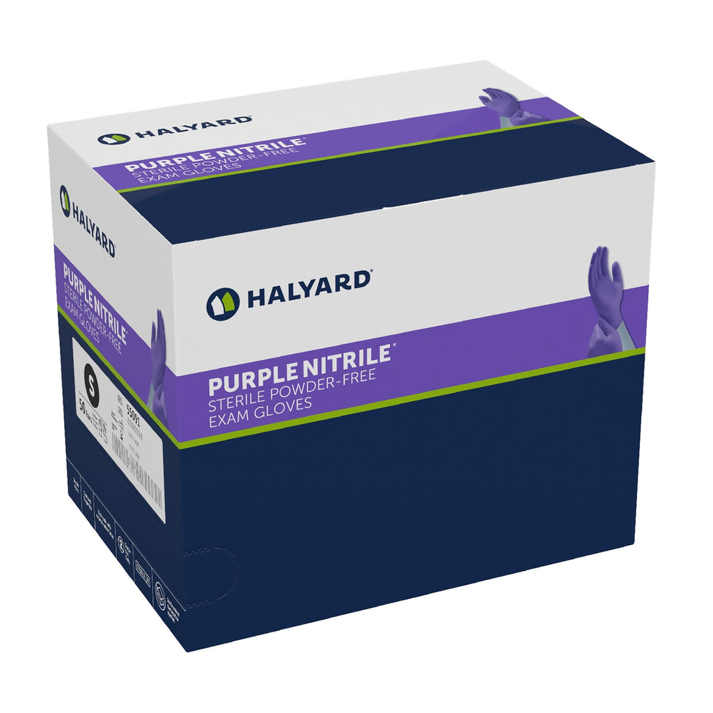 Purple Nitrile® Exam Glove, Small 55091