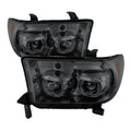 SPYDER Xtune Toyota Tundra 07-13 Projector Headlights Eliminates AFS LED Halo Smoked PRO-JH-TTUN07-CFB-SM 9032332