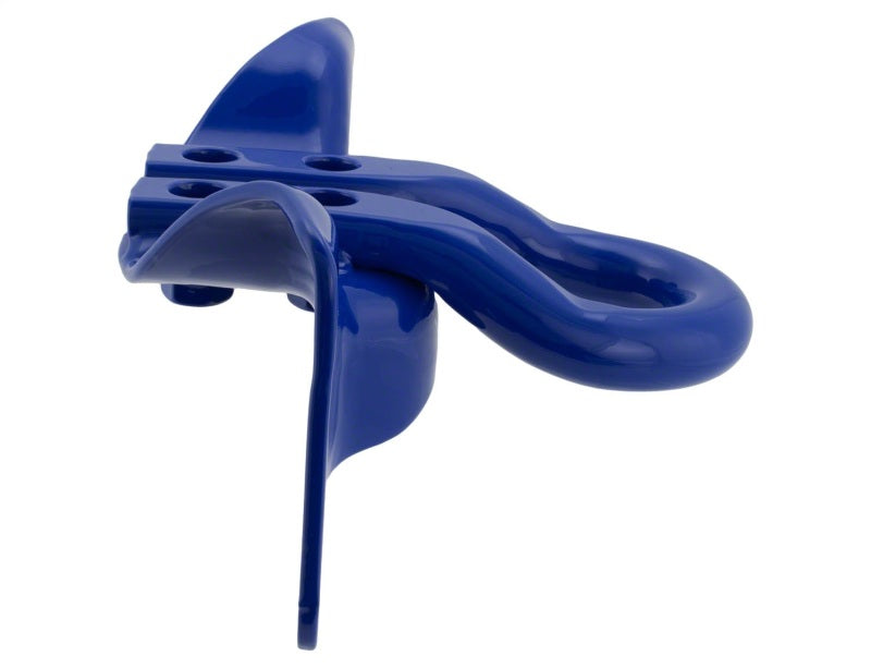 Ford Racing 17-22 Super Duty Tow Hooks - Blue (Pair) M-18954-SDB