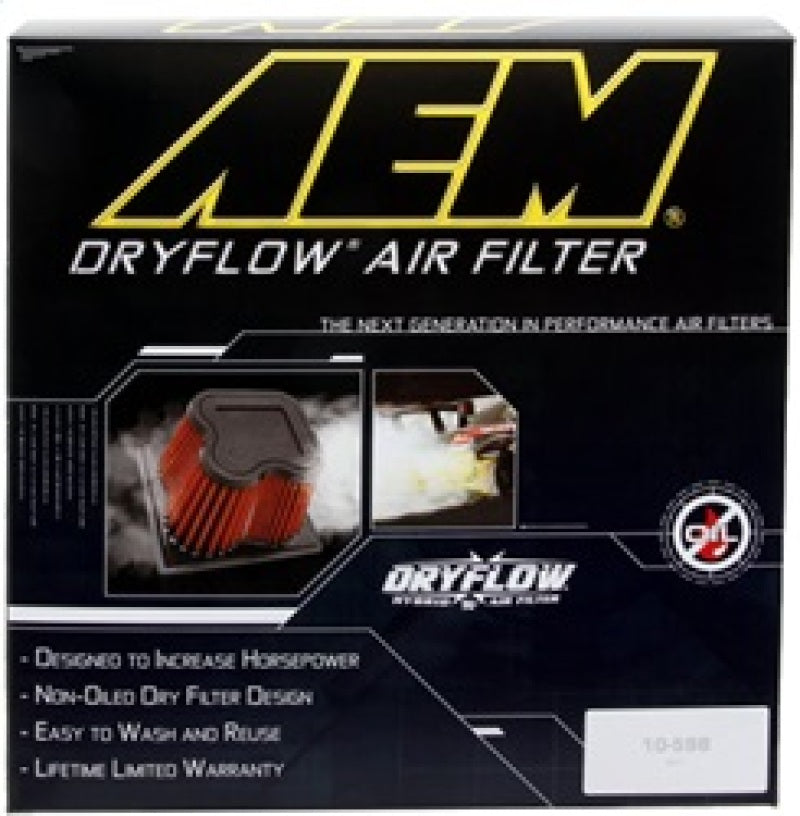 AEM Induction AEM 10 Dodge Ram 2500/3500 6.7L L6 DSL 11in L x 9.75in W x 6.5in H Replacement DryFlow Air Filter AE-07087