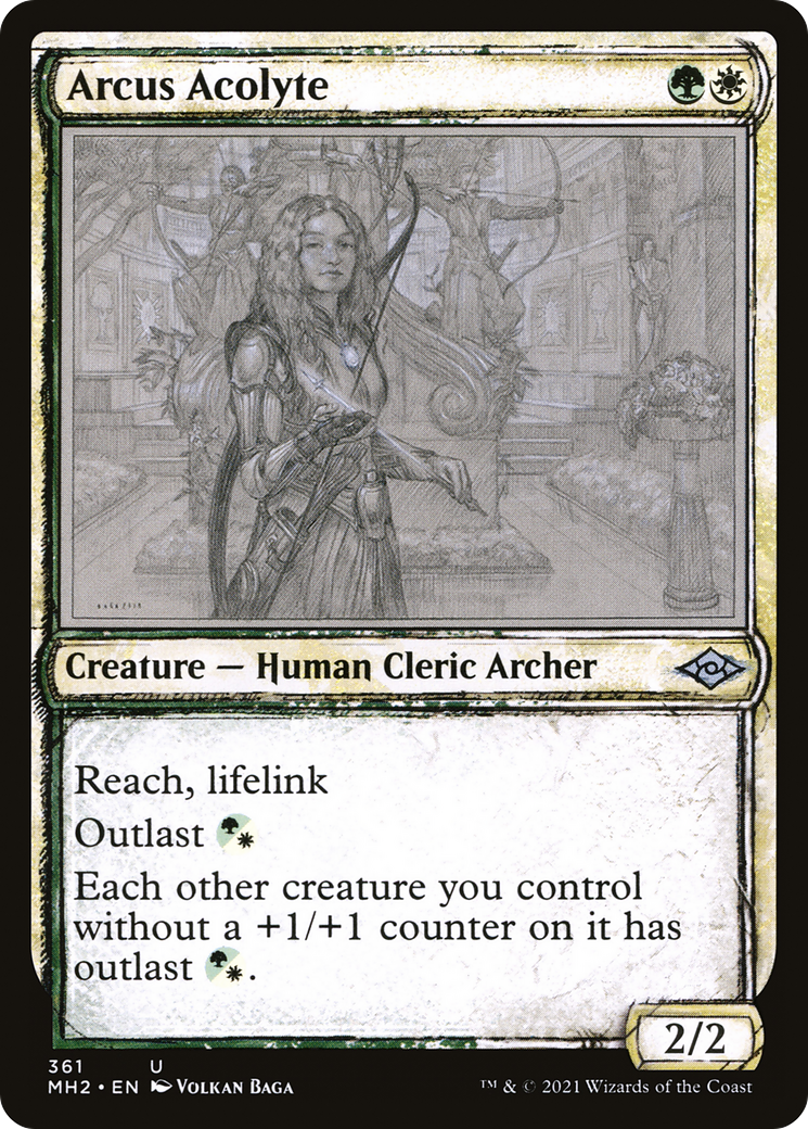 Arcus Acolyte (Showcase) (MH2-361) - Modern Horizons 2: (Showcase)