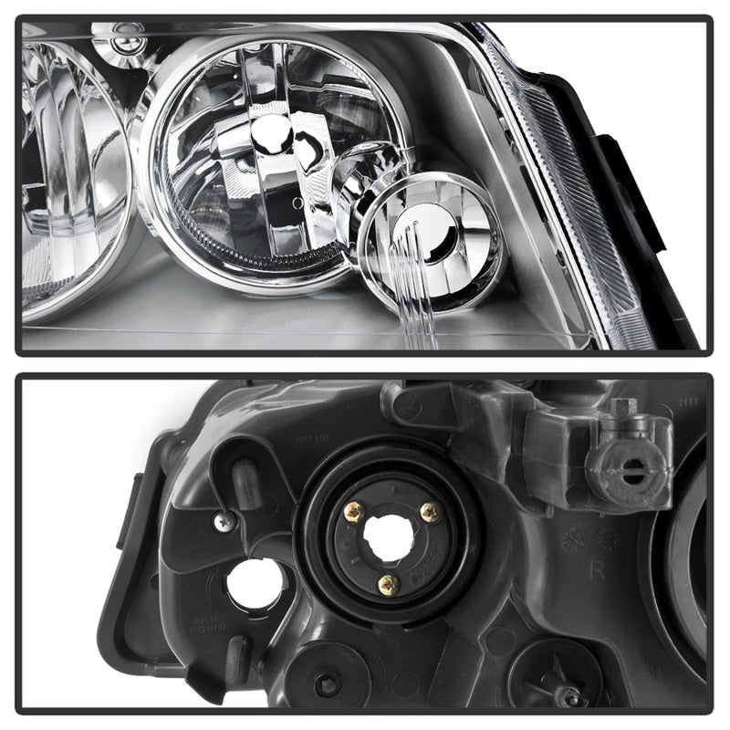 SPYDER xTune 11-17 Dodge Grand Caravan Passenger Side Headlight - OEM Right (HD-JH-CHRTC08-OE-R) 9042522