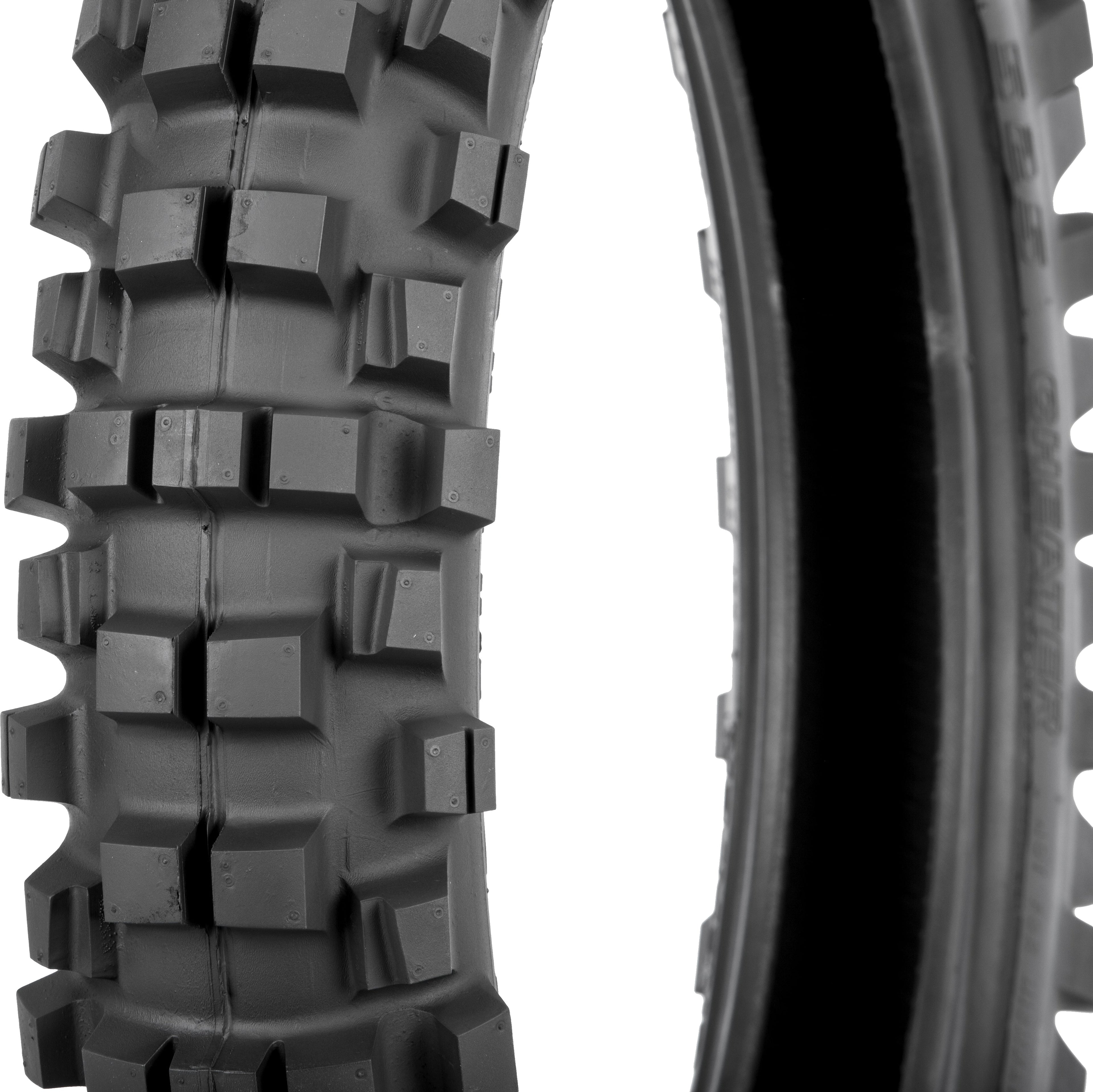 SHINKO, Shinko 87-4381S 525 Cheater Series Rear Tire - 120/90-19 for Off-Road Trail Riding