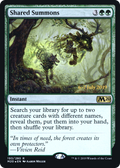 Shared Summons (PRE-193S) - Core Set 2020 Promos Foil
