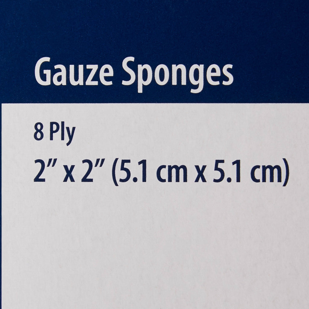 Dermacea™ Sterile Gauze Sponge, 2 x 2 Inch, 8-Ply 441211