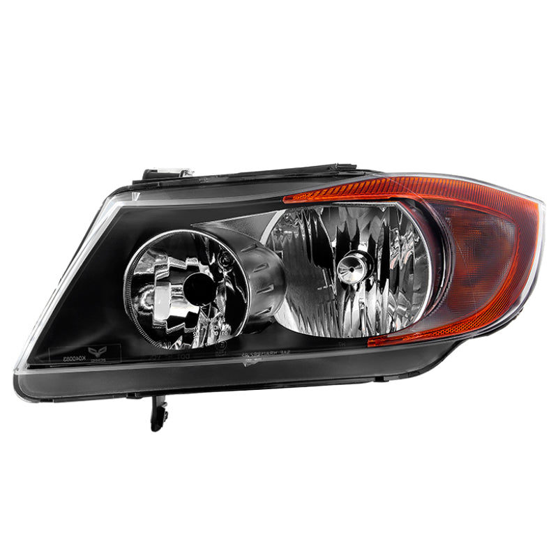 SPYDER xTune BMW E90 06-08 Sedan Halogen Model Only Driver Side Headlights - OEM Left HD-JH-BE90-H-OE-L 9035050