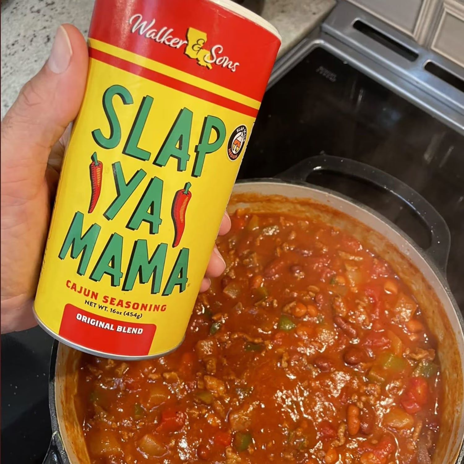 Slap Ya Mama Original Cajun Seasoning, 16 oz, 6-Pack