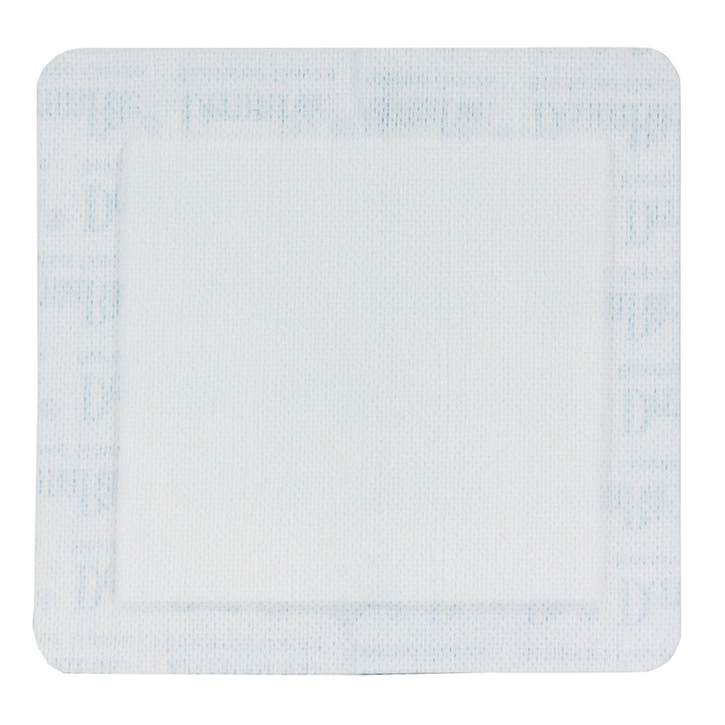 DermaRite® Bordered Gauze Island Dressing, 6 x 6 Inch 00263E