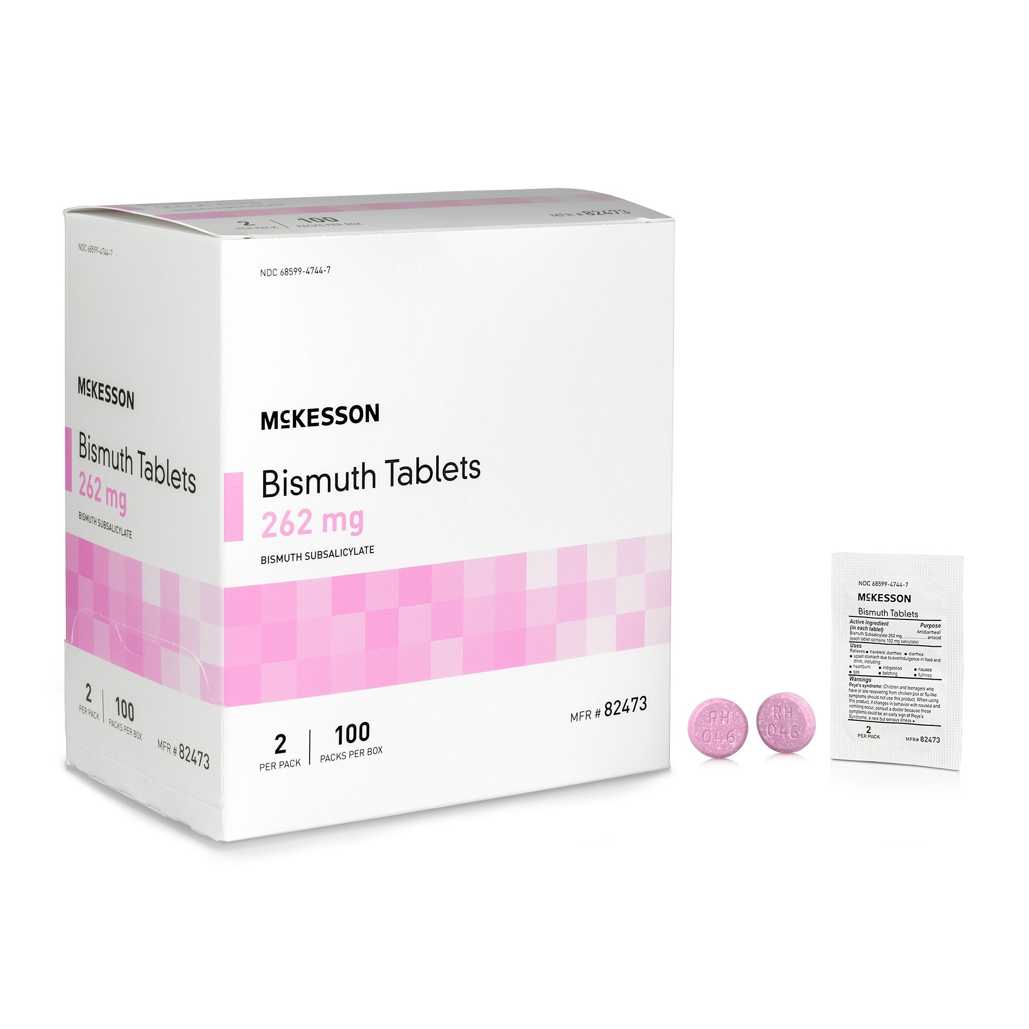 McKesson Bismuth Subsalicylate Anti-Diarrheal 82473