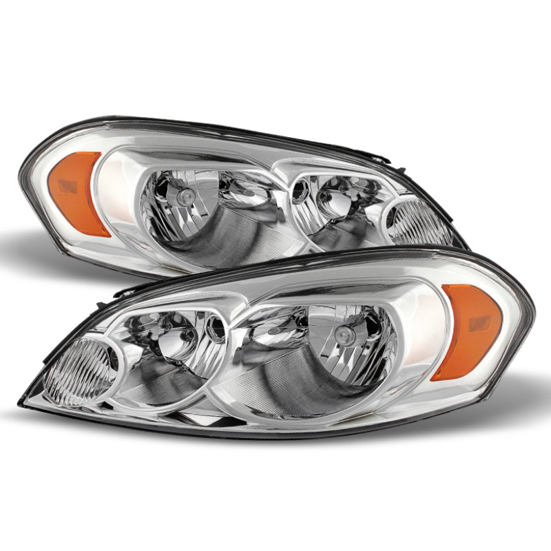 SPYDER Xtune Chevy Impala 06-13 Monte Carlo 06-07 Crystal Headlights Chrome HD-JH-CIM06-AM-C 9026232