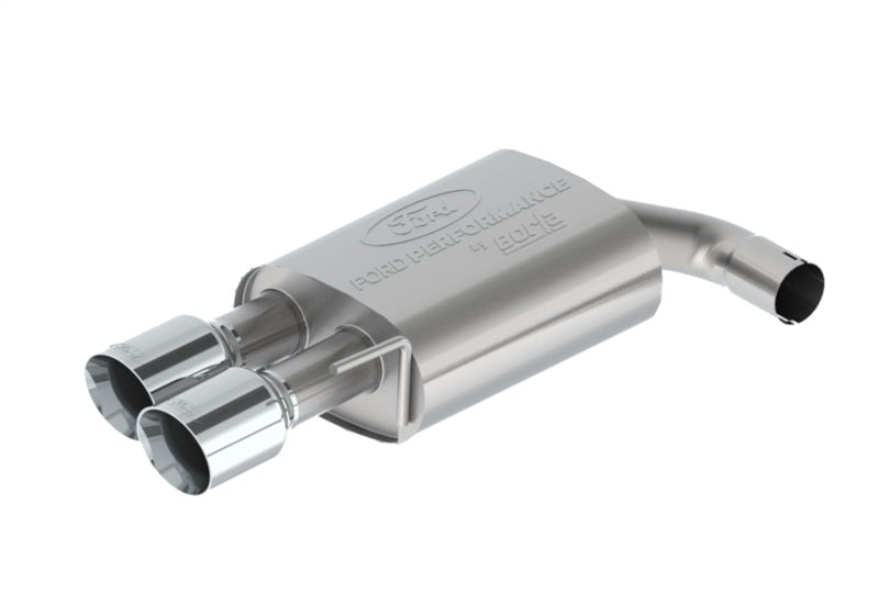 Ford Racing 2024 Mustang 2.3L Touring Non-Active Cat-Back Exhaust w/GT Valance - Chrome Tip M-5200-M2TCV