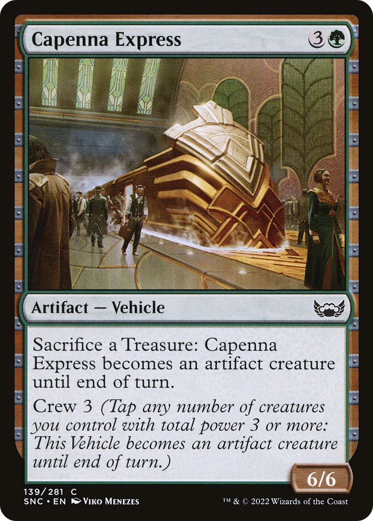 Capenna Express (SNC-139) - Streets of New Capenna Foil