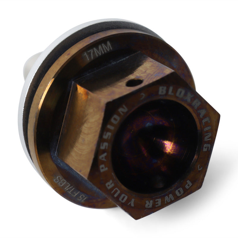 BLOX Racing Titanium Magnetic Oil Drain Plug - Honda M14X1.5 BXAC-00405-TI
