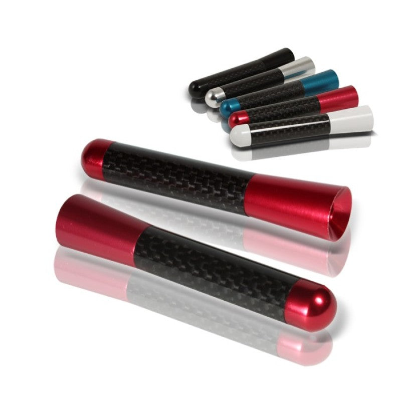 SPYDER Xtune Carbon Fiber Antenna 3 Inch Red ACC-018 5013781