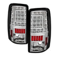 SPYDER Xtune GMC Yukon Denali/Denali Xl 01-06 Version 2 C Shape LED Tail Lights Chome ALT-ON-CD00-G2-LED-C 5081506