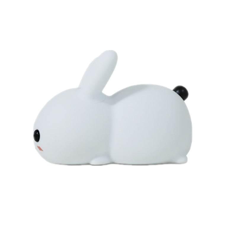 Colorful Rabbit Silicone LED Sleeping Aid Collectible