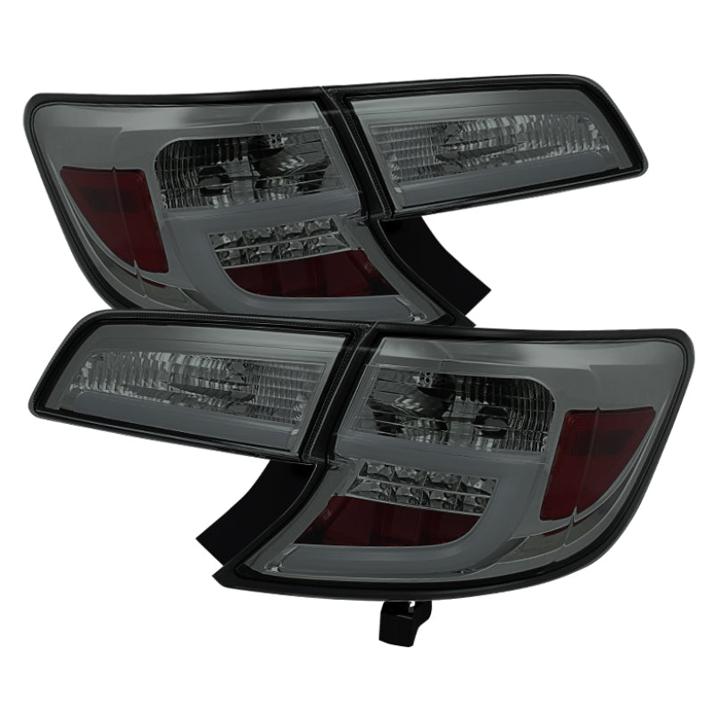 SPYDER Toyota Camry 12-14 Light Bar LED Tail Lights Smoke ALT-YD-TC12-LBLED-SM 5079435