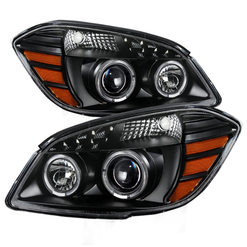 SPYDER Xtune Chevy Cobalt 05-10 Halo Projector Headlights Black PRO-JH-CCOB05-LED-BK 9027765