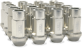 BLOX Racing Street Series Forged Lug Nuts 12x1.25mm Silver Set of 20 BXAC-00107-SSSI