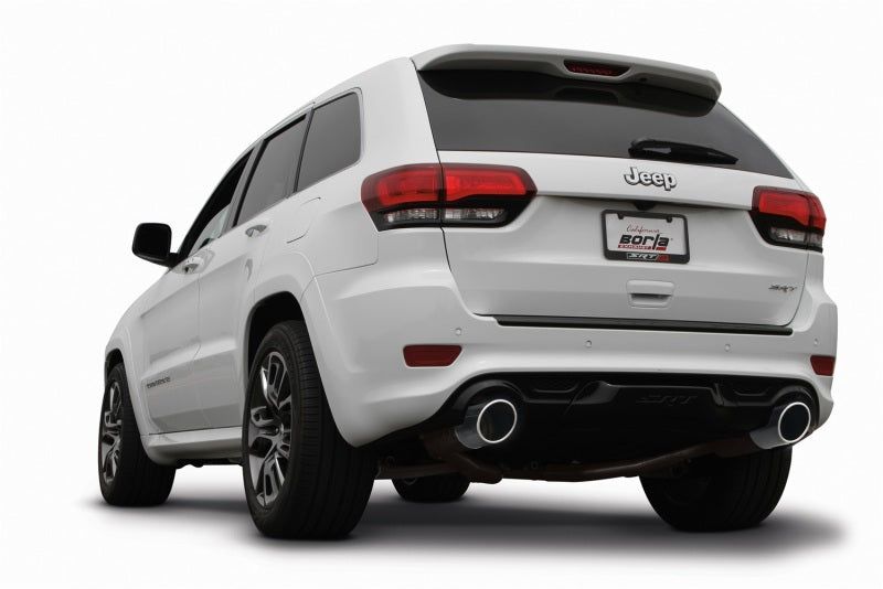 Borla 2015 Jeep Grand Cherokee SRT8 ATAK Dual Round Rolled Exit Catback Exhaust 140633
