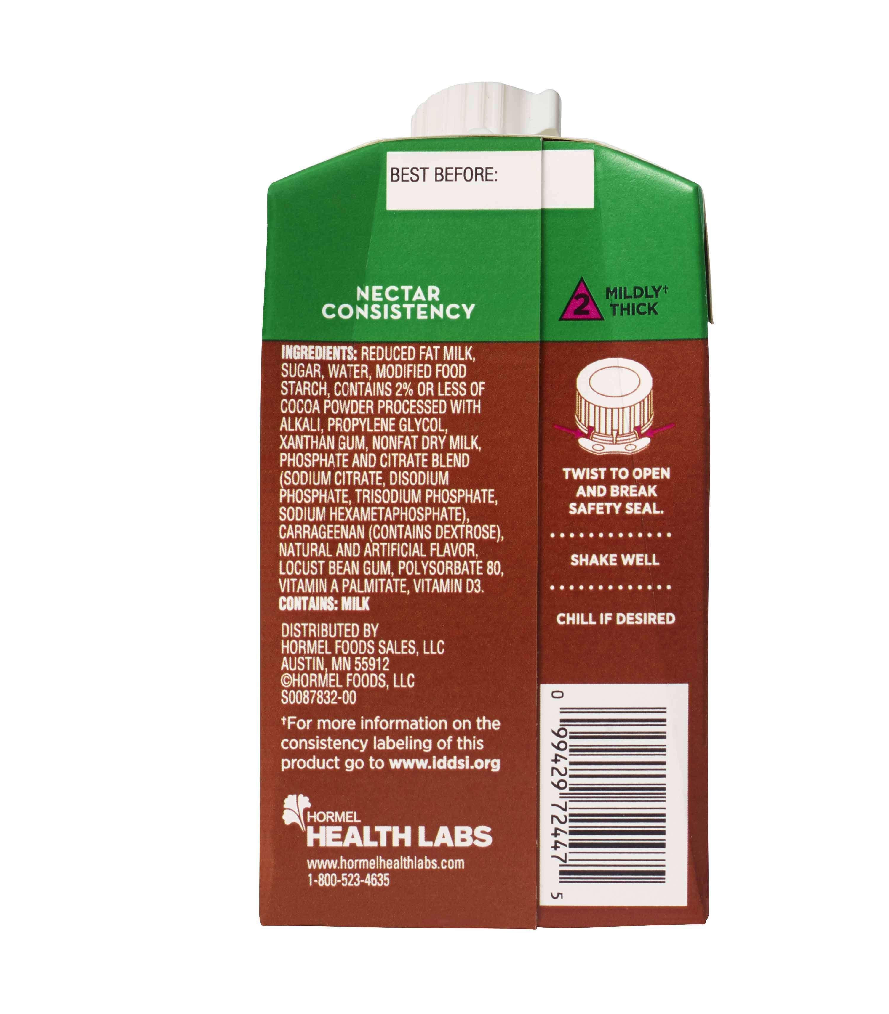 Thick & Easy® Dairy Nectar Consistency Chocolate Milk Thickened Beverage 72447