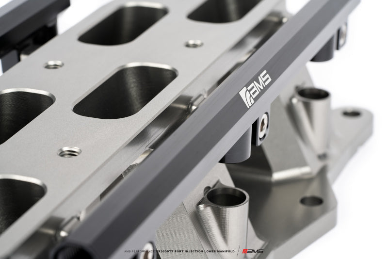 AMS Performance 2023+ Nissan Z Port Injection Lower Manifold - Black AMS.47.08.0001-1