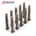 BLOX Racing Titanium Extended Wheel Studs M12X1.5mm SIngle Piece Honda Fitment - Burnt BXAC-00175-B