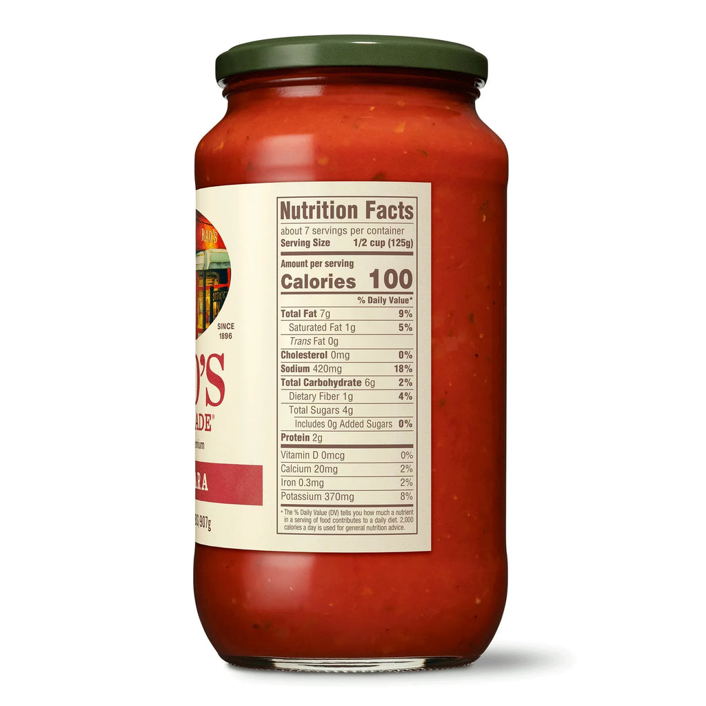 Rao's Homemade Marinara Sauce - Premium Italian Tomato Sauce, 32 oz (Case of 6)