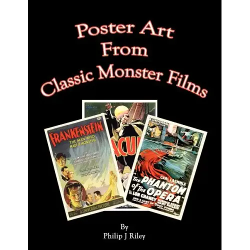 Poster Art from the Classic Monster Films - Paperback