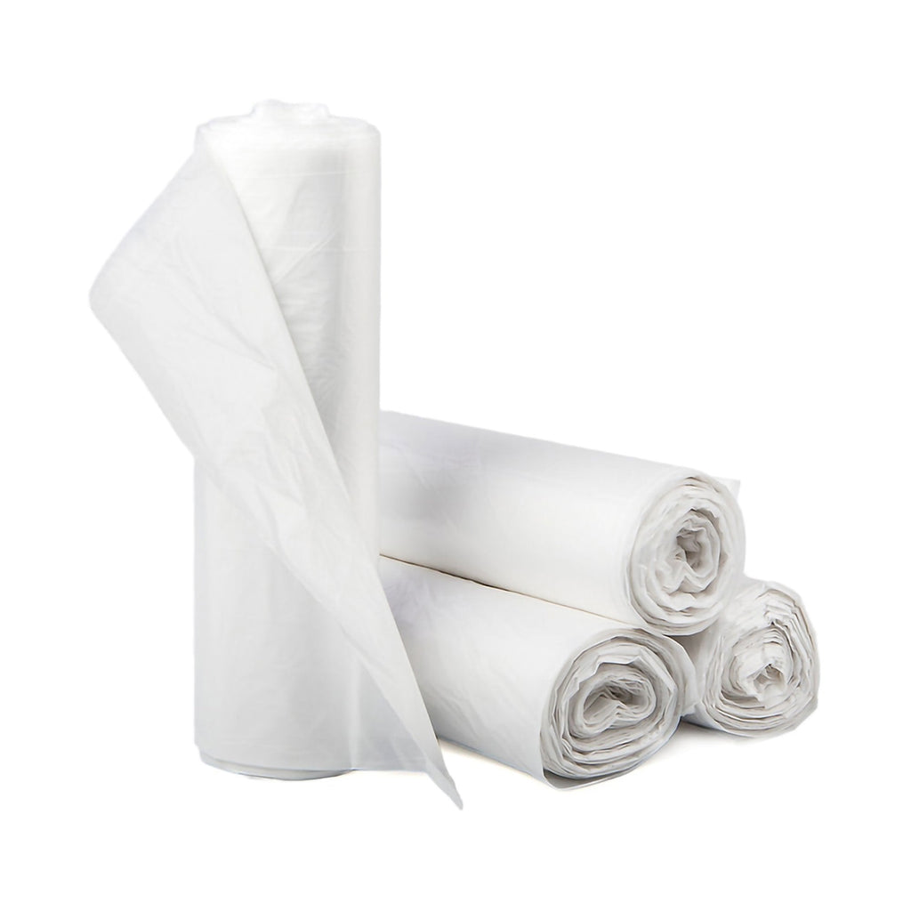 McKesson Extra Heavy Duty Clear Trash Bag, 45 gal, 17 Mic S404817N