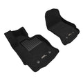 3D MAXpider 14-19 Chevrolet Corvette C7 Elegant Floor Mat Full Set (2pc) - Black L1CH07804709