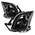 SPYDER xTune Ford Fusion 2006-2009 OEM Style Headlights -Black HD-JH-FFUS06-AM-BK 9035234