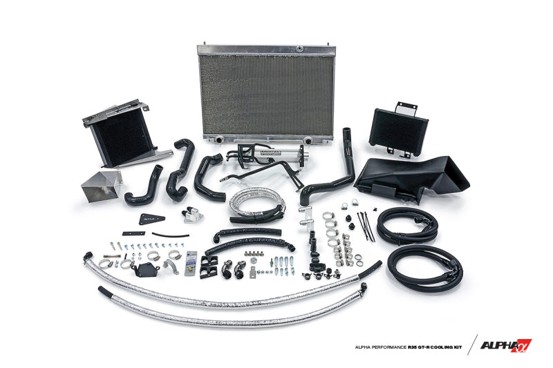 AMS Performance 2009+ Nissan GT-R R35 Alpha Cooling Kit Upgrade To Race (Any Year) ALP.07.02.0001-5