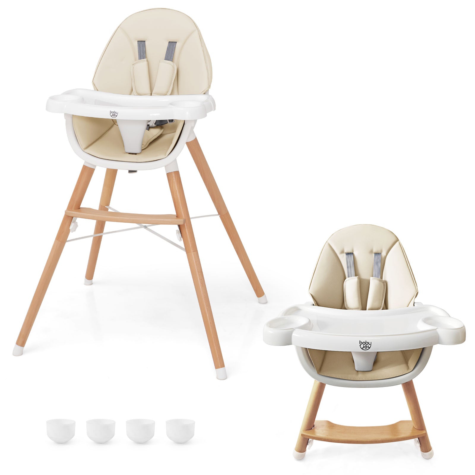 Baby High Chair with Dishwasher Safe Tray - PhishStones Products