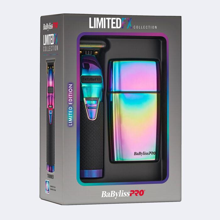 BaBylissPRO LimitedFX Iridescent Trimmer and Double - Foil Shaver FXDUOFS2TRB - PhishStones Products