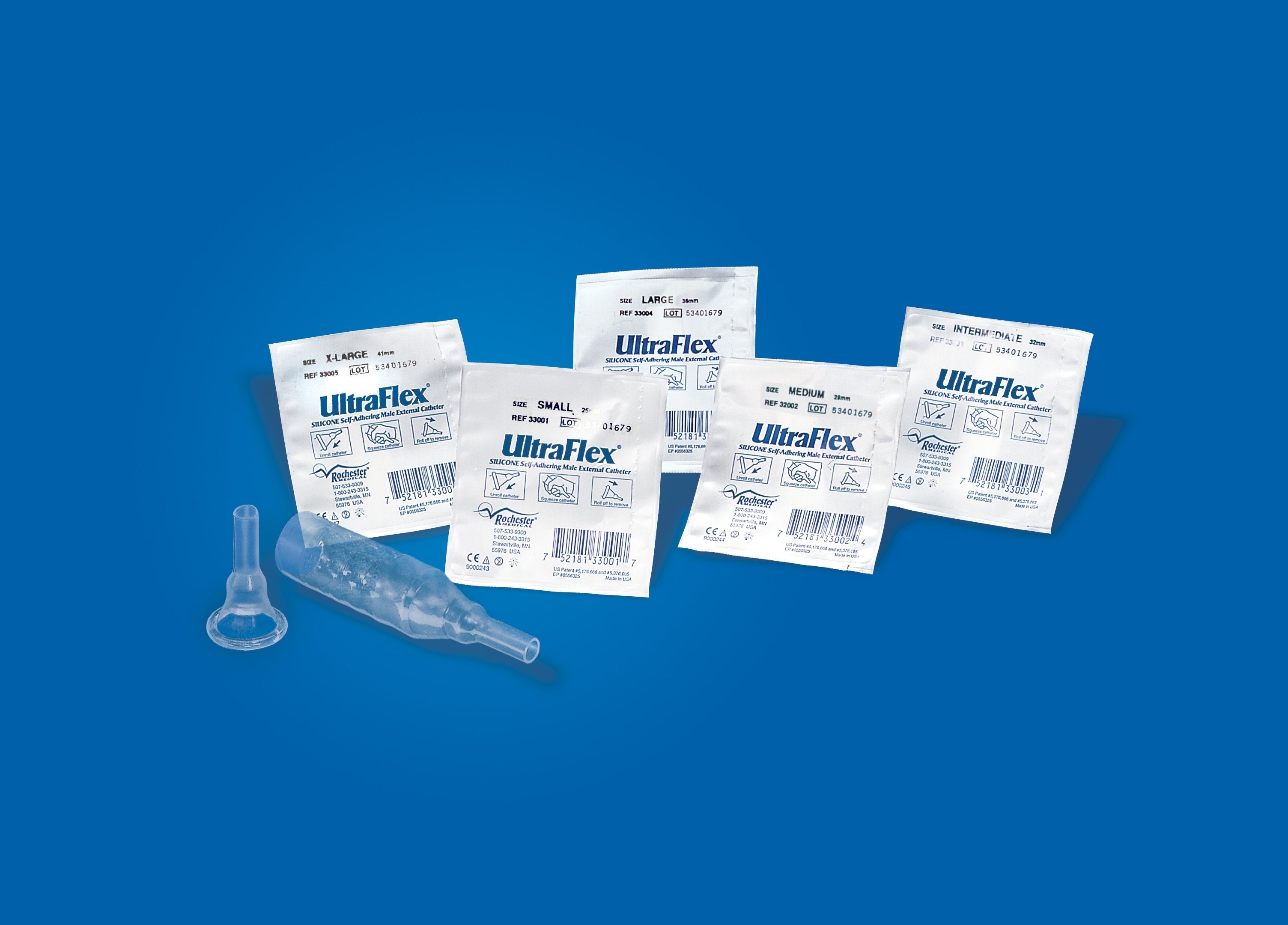 Bard UltraFlex® Male External Catheter, Small 33301