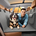 Back Seat Extender for Dogs, Heavy Duty Dog Car Seat Cover for Back Seat and Aggressive Chewer, Large Hard Bottom Car Seat Cover for Dogs, Dog Hammock for Car, Travel Pet Car Bed for Car, SUV, Truck - PhishStones Products