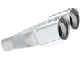 Borla Universal Polished Tip Dual Round Rolled Angle-Cut (inlet 2in. Outlet 3in) *NO Returns* 20143