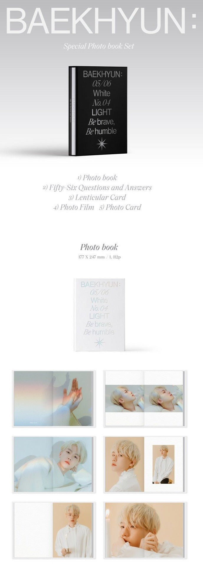 Baekhyun [Baekhyun:] Official Special Photobook Set