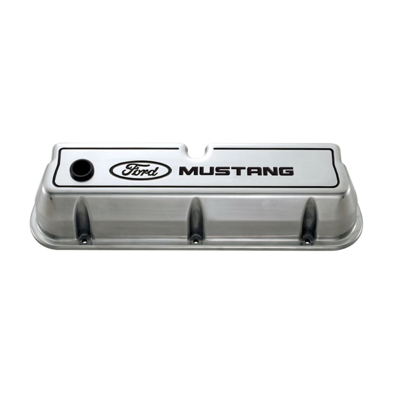 Ford Die Cast Alm Valve Cover Set w/Mustang Logo FRD302-030