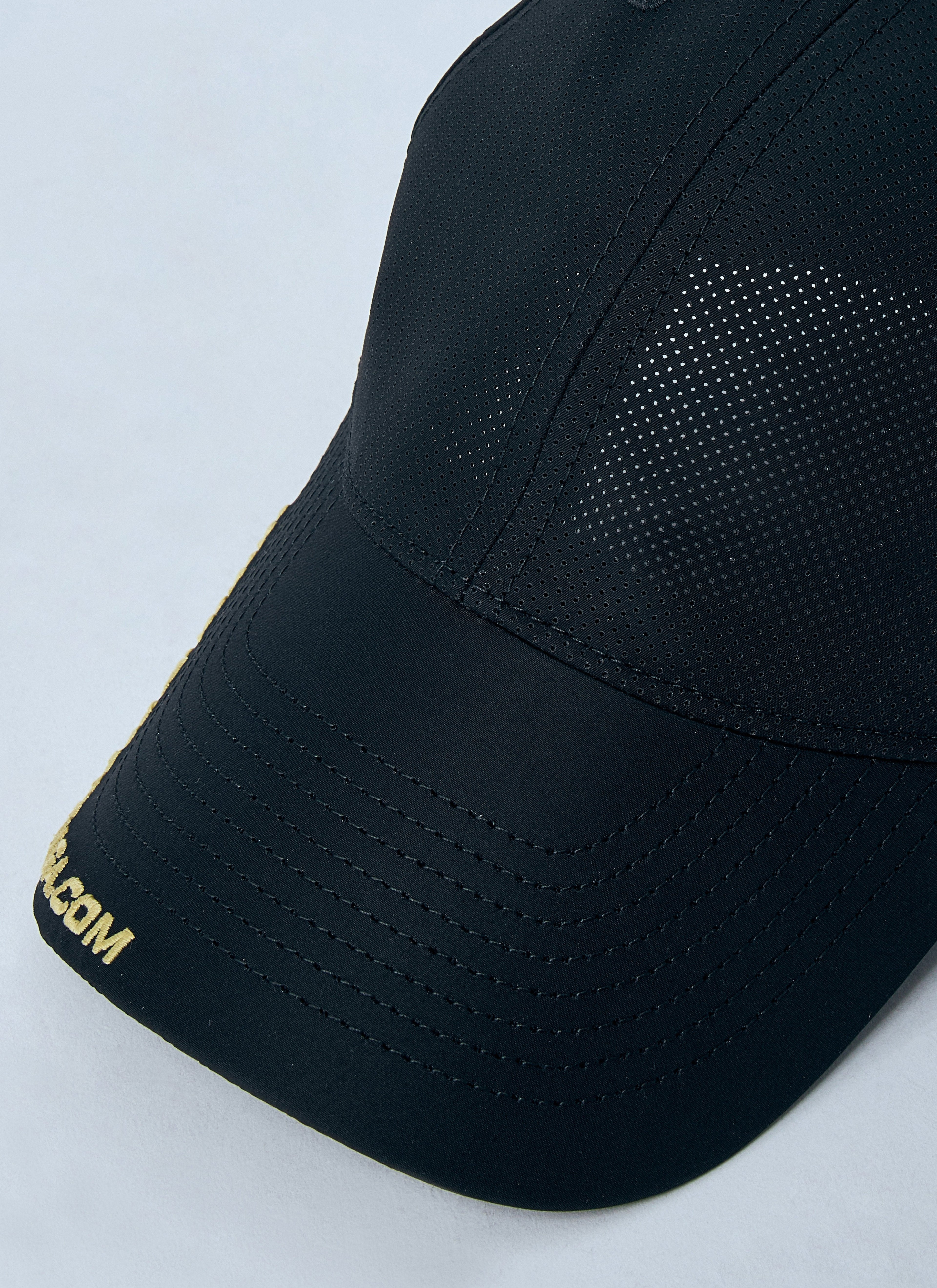Balenciaga Men Logo Motif Baseball Cap