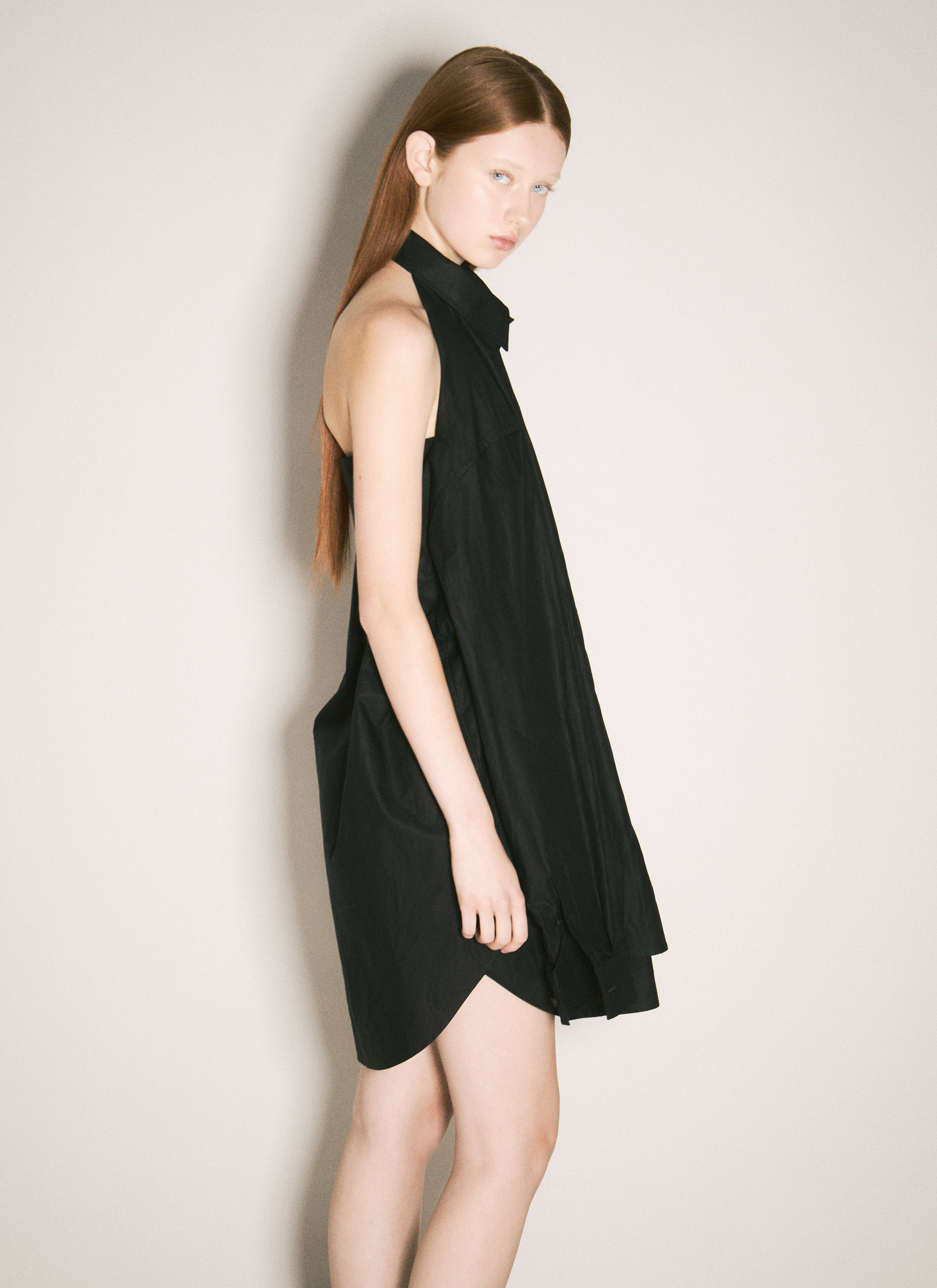 Balenciaga Women Suspended Shirt Dress