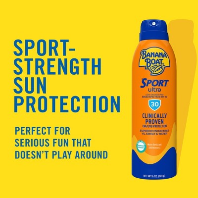 Banana Boat Ultra Sport Clear Sunscreen Spray SPF 30 9.5oz - Imperfect Container - PhishStones Products