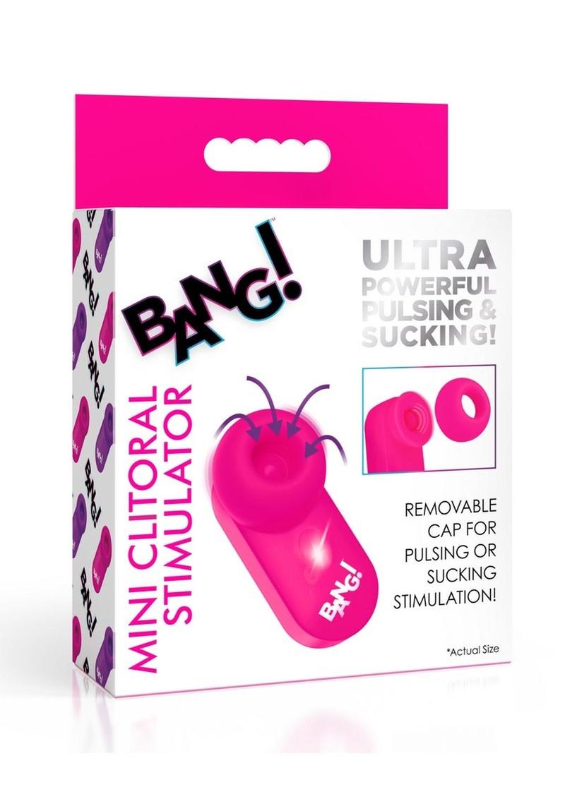 Bang! Mini Clitoral Silicone Rechargeable Stimulator