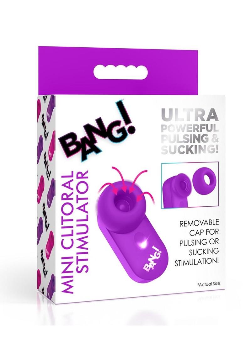 Bang! Mini Clitoral Silicone Rechargeable Stimulator