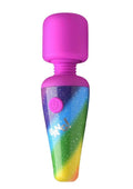 Bang! Rainbow Mini Wand Rechargeable Silicone Vibrator