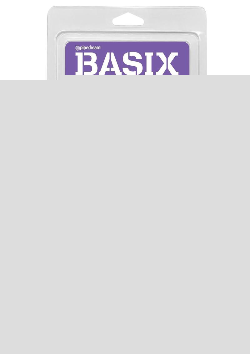 Basix Rubber Works 6.5in Dong with Suction Cup Waterproof