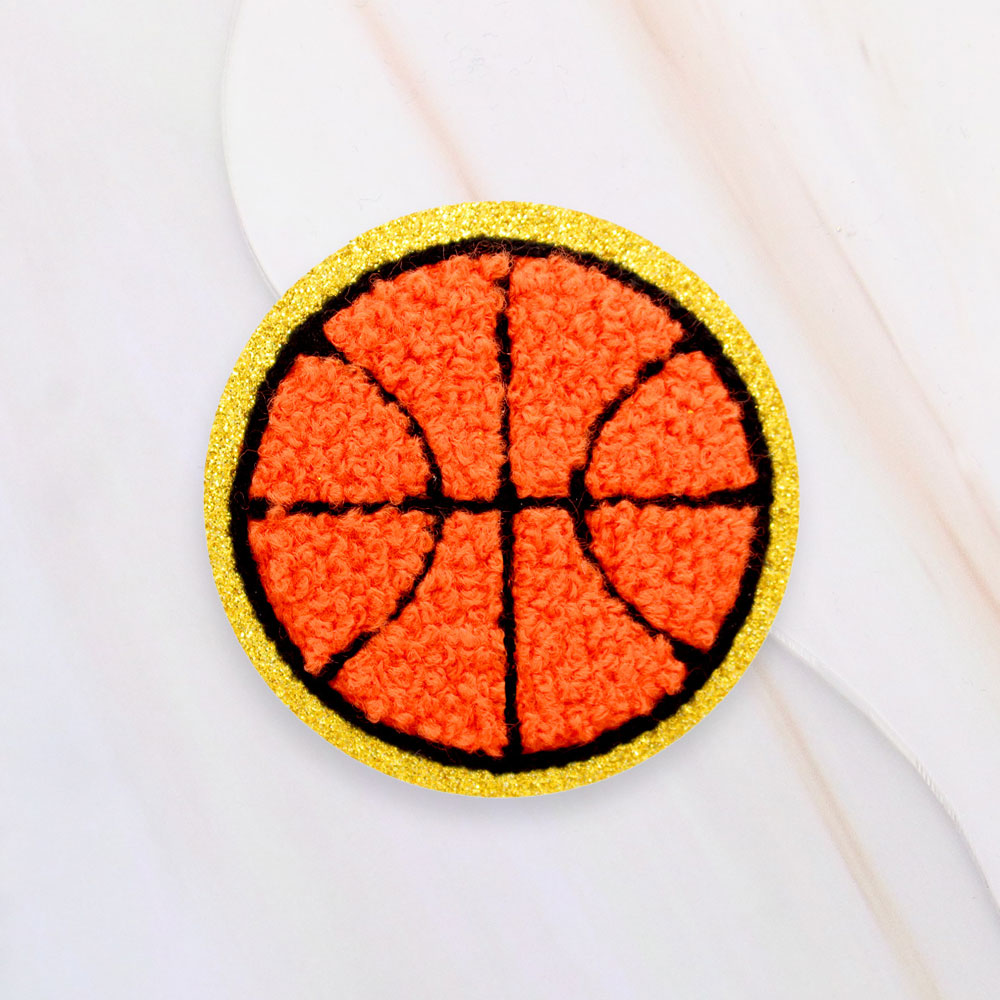 Basketball Iron On Patch